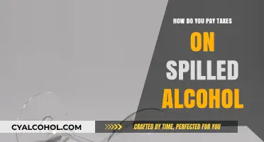Spilled Alcohol Tax Rules: Understanding Liability and Reporting Requirements