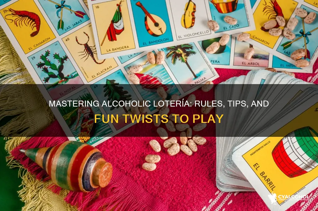 how do you play alcoholic loteria