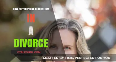 Proving Alcoholism in Divorce: Evidence, Legal Strategies, and Court Considerations