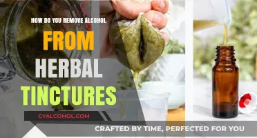 Removing Alcohol from Herbal Tinctures: A Simple, Effective Guide