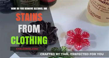 Removing Alcohol Ink Stains: A Guide to Saving Your Clothes