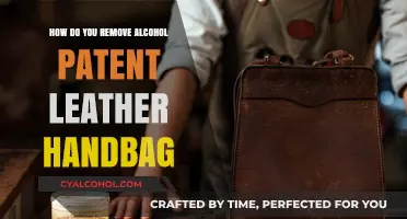 Effective Methods to Remove Alcohol Stains from Patent Leather Handbags