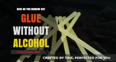 Removing Hot Glue Without Alcohol: Easy and Effective Alternative Methods