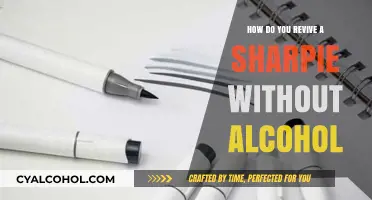 Reviving Dried Sharpies: Alternative Methods Without Using Alcohol