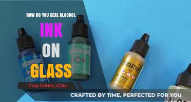 Sealing Alcohol Ink on Glass: Techniques for Long-Lasting Vibrancy