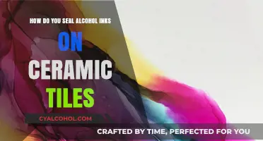 Sealing Alcohol Inks: Best Methods for Ceramic Tiles