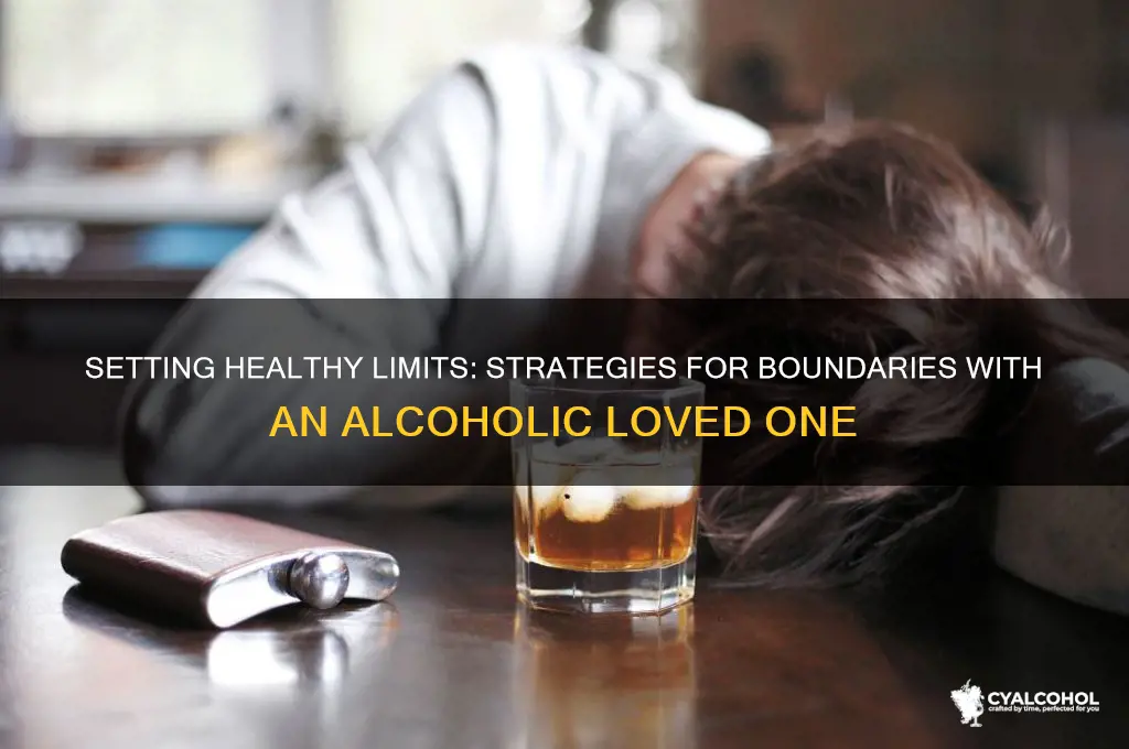 how do you set boundaries with an alcoholic