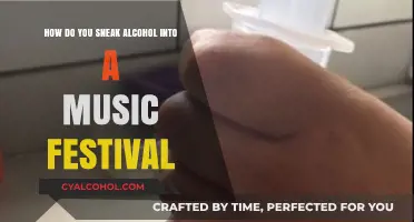 Sneaking Alcohol: Festival Edition