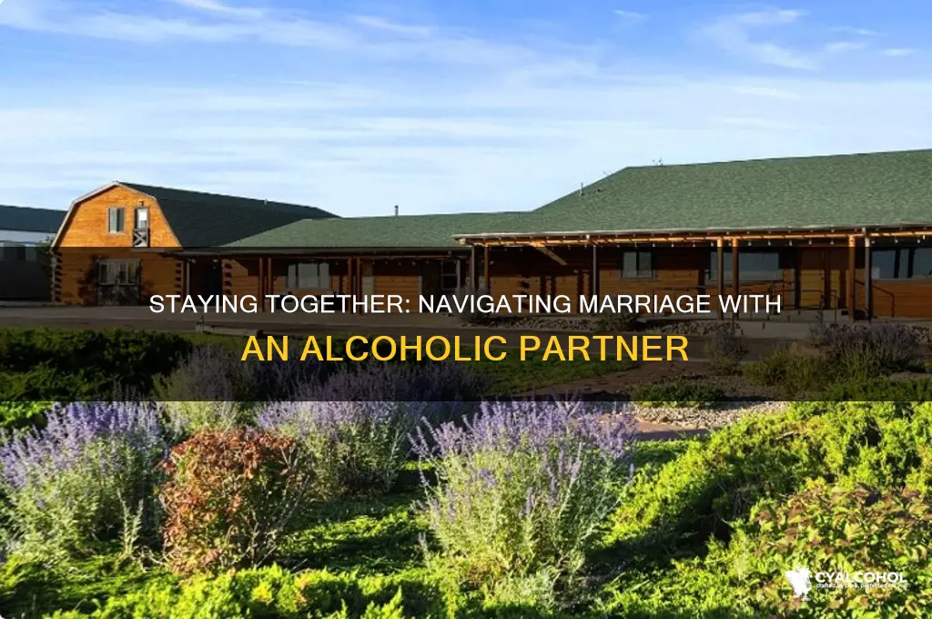 how do you stay married to an alcoholic