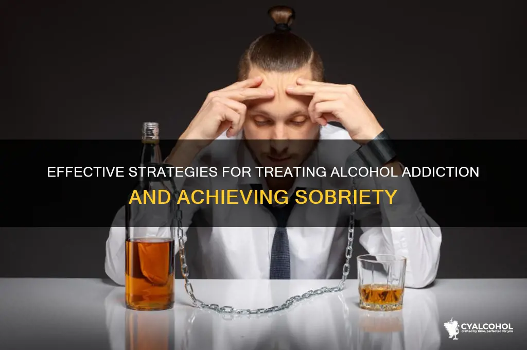 how do you treat alcohol addiction