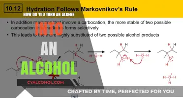 Converting Alkenes to Alcohols: A Comprehensive Guide