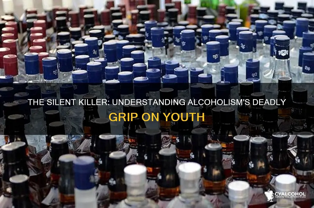 how does a young person die of alcoholism