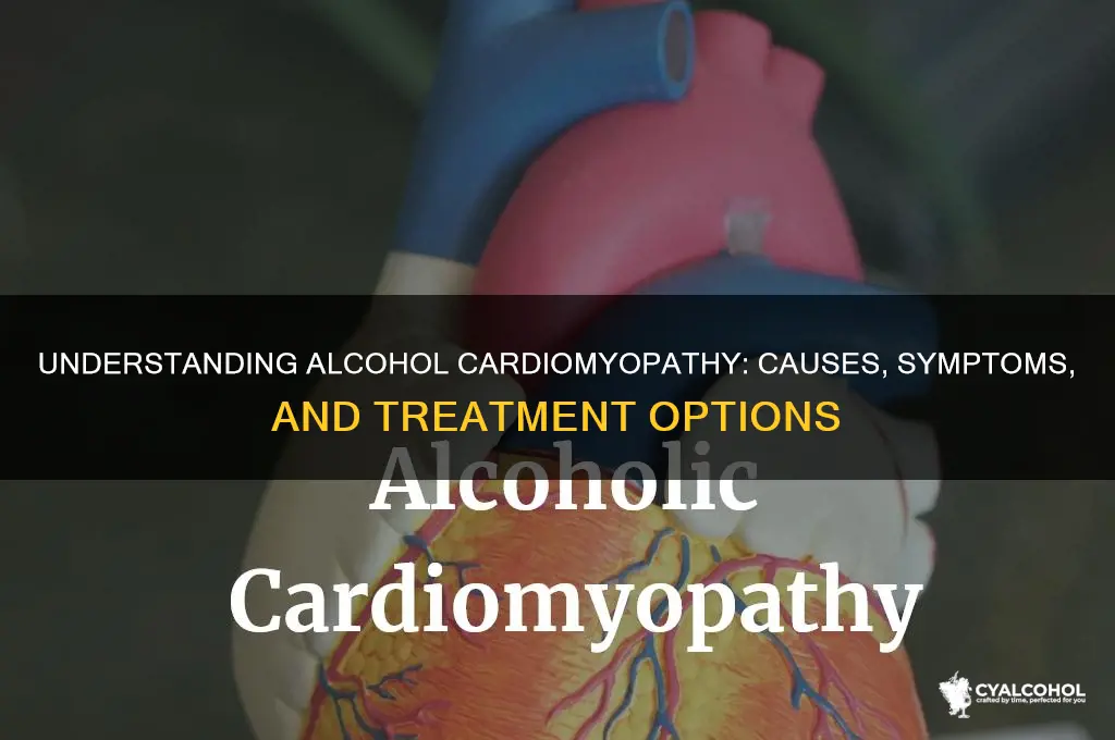 how does alcohol cardiomyopathy