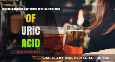 Alcohol's Dark Side: Uric Acid Elevation