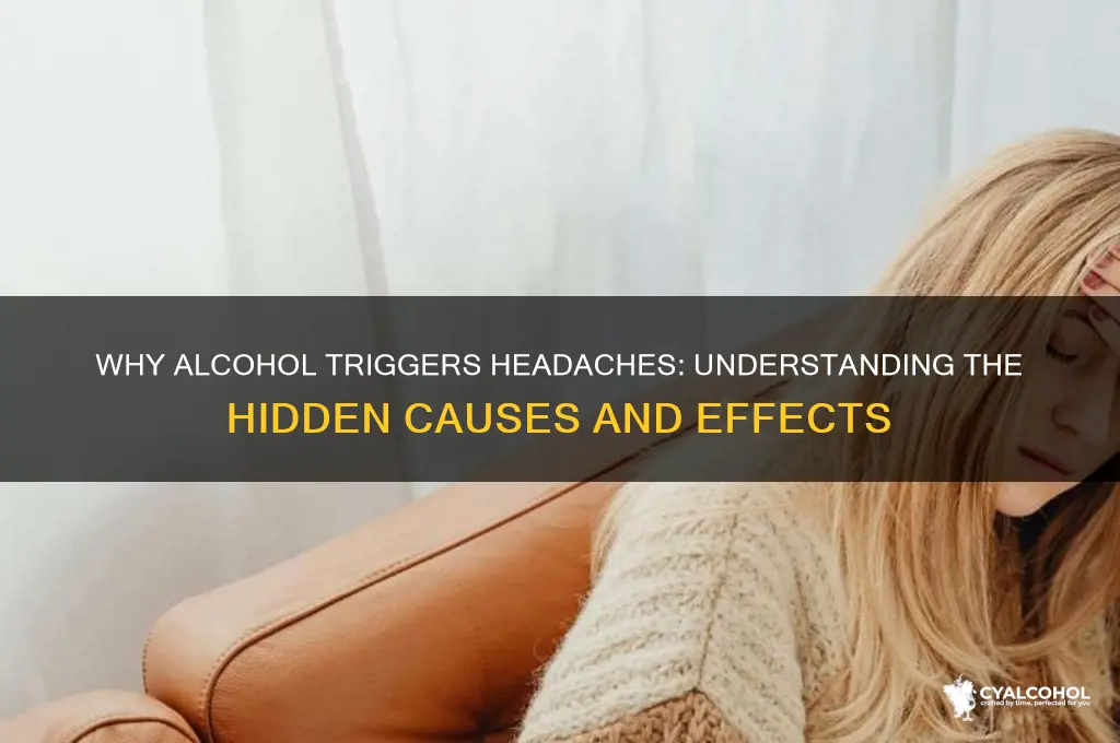 how does alcohol give you headaches