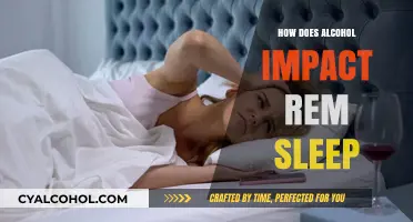 Alcohol's Effect on REM Sleep: Understanding the Disruptive Impact