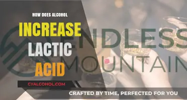 Alcohol's Impact: How Drinking Boosts Lactic Acid Production in Muscles