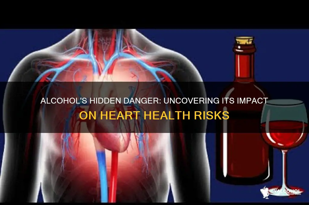 how does alcohol increase risk of cardiovascular disease