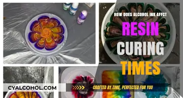 Alcohol Ink in Resin: Impact on Curing Time Explained