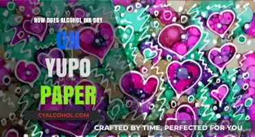 Alcohol Ink Drying Process on Yupo Paper: Techniques and Tips