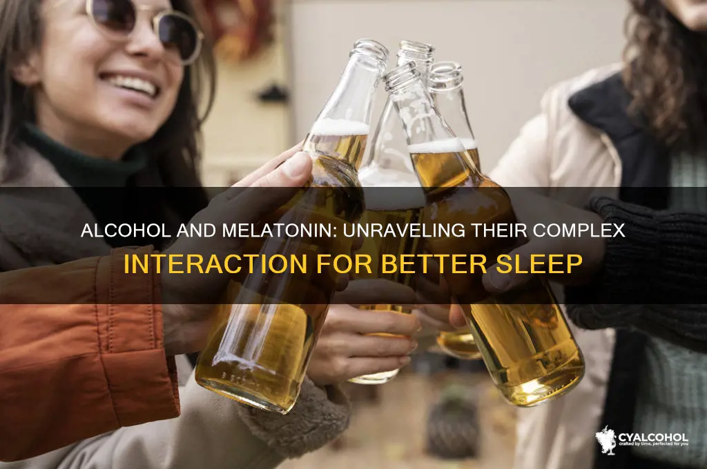 Picture of Alcohol And Melatonin: Unraveling Their Complex Interaction For Better ...