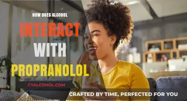 Alcohol and Propranolol: Understanding Their Interaction and Potential Risks