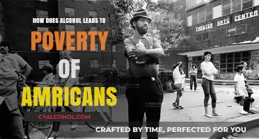 Alcohol's Grip: How Substance Abuse Fuels American Poverty Cycles