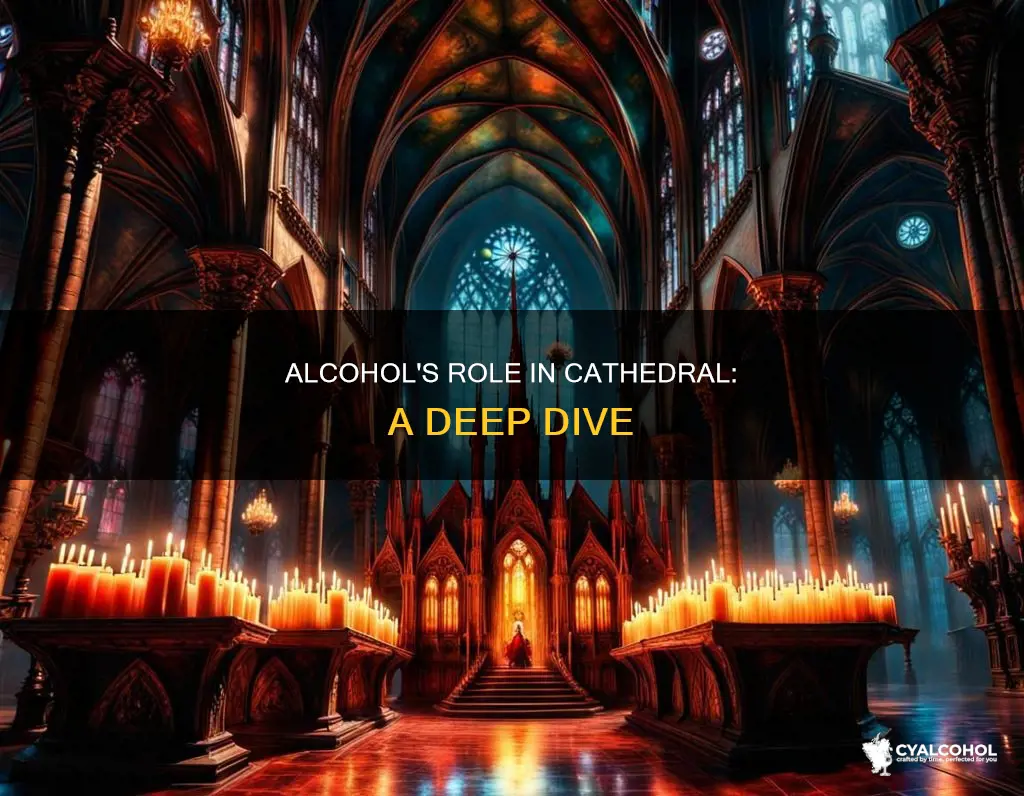 how does alcohol play an important part in cathedral