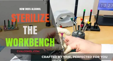 Alcohol as a Sterilizing Agent: Cleaning Your Workbench Effectively