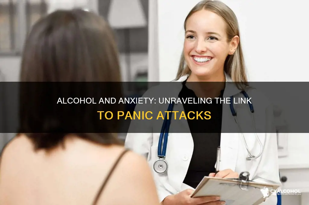 how does alcohol trigger panic attacks