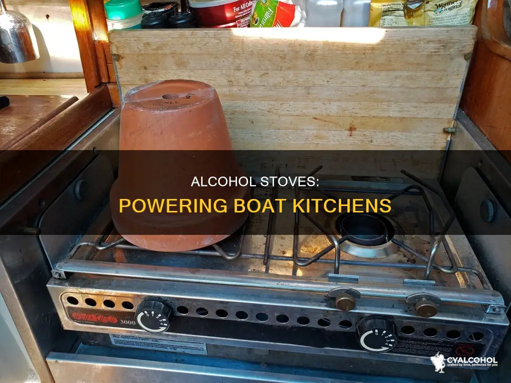 how does an alcohol stove work on a boat