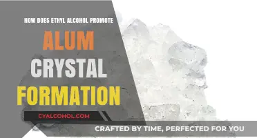 Ethyl Alcohol's Role in Enhancing Alum Crystal Formation Explained