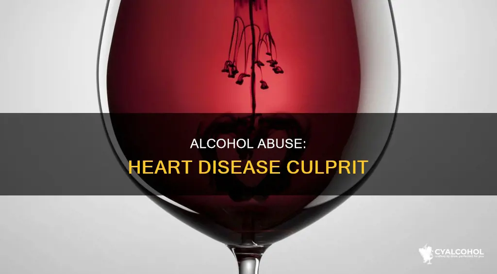 how does excessive alcohol consumption contribute to heart disease
