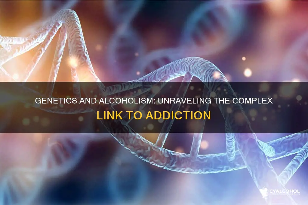 how does genetics alcoholism