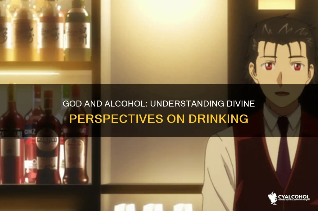 how does god feel about alcohol