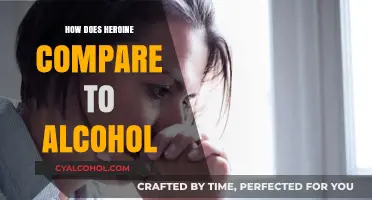 Heroin vs. Alcohol: A Comparative Analysis of Effects and Risks