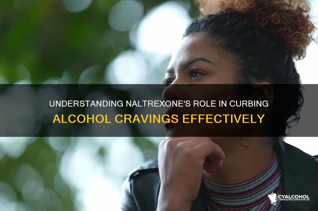 how does naltrexone reduce alcohol cravings