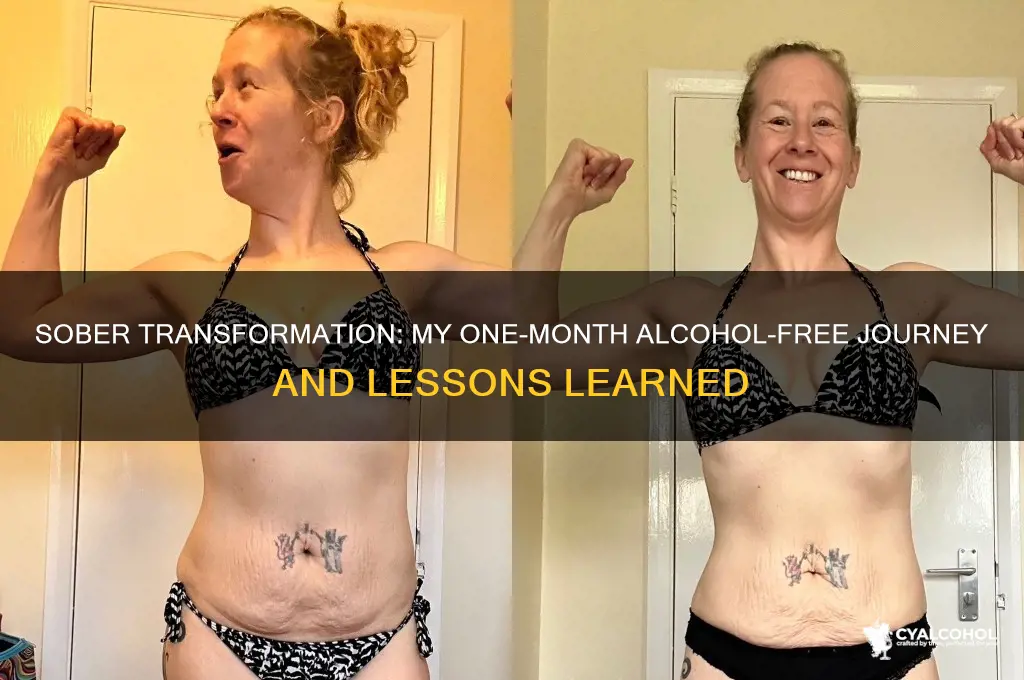 how does one month without alcohol