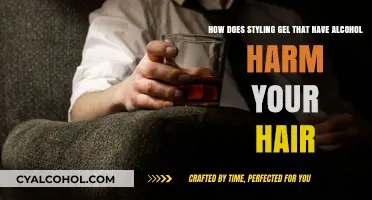 Alcohol-Based Styling Gels: Harmful Hair Styling?