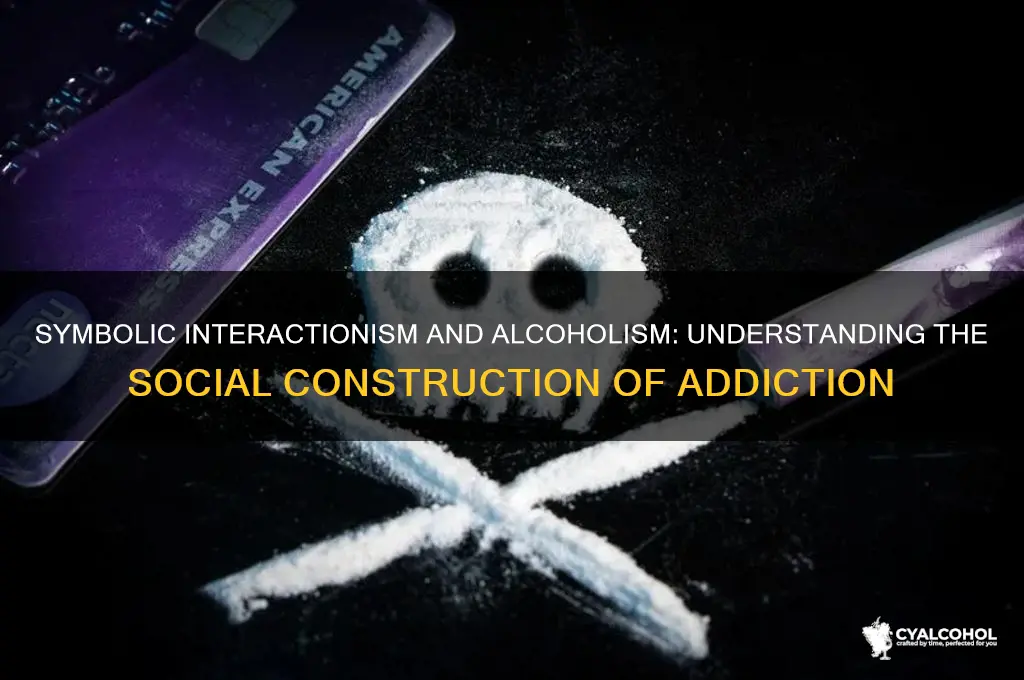 how does symbolic interactionism explain alcoholism