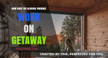 Getaway's Alcohol Package: How It Works and What's Included