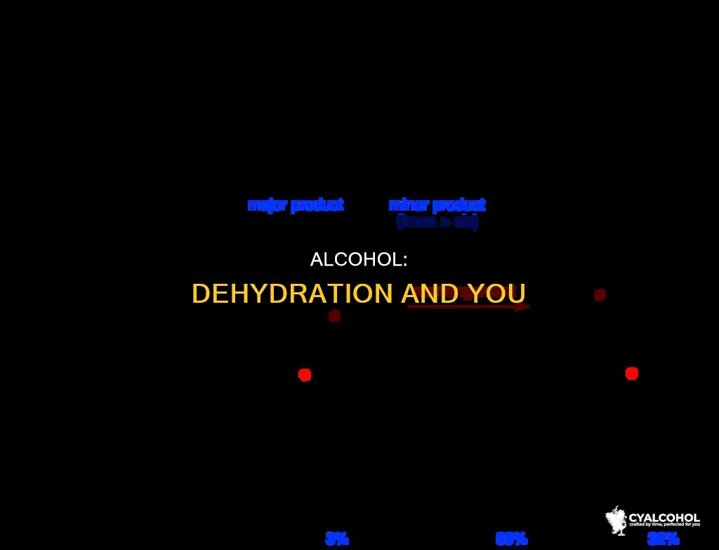 how does the consumption of alcohol lead to dehydration