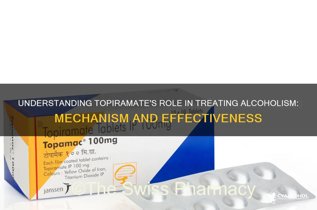 how does topiramate work for alcoholism