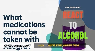 Tums and Alcohol: Understanding the Reaction and Effects