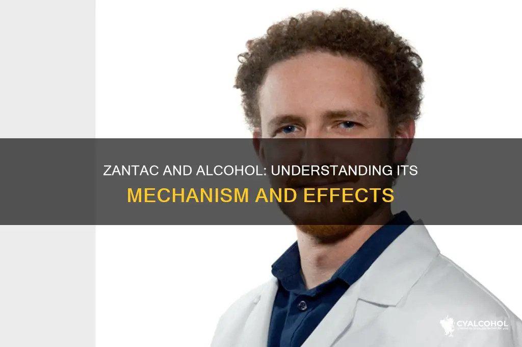 how does zantac work for alcohol