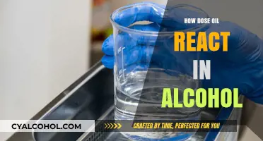 Oil and Alcohol Reactions: Exploring the Science Behind Their Interaction