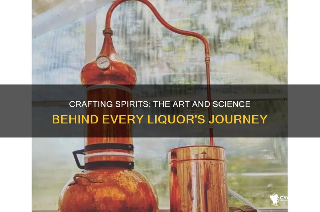 how each liquor alcohol is made
