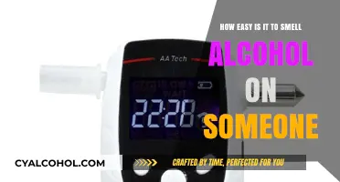 Detecting Alcohol: How Easy Is It?