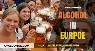 Exploring Alcohol Prices: How Expensive is Europe's Drinking Culture?
