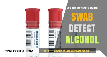 Mouth Swab Alcohol Detection: How Far Back?
